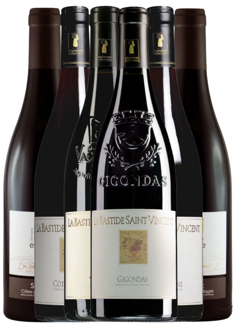 Winetales - Rhônelåda med tre appellationer