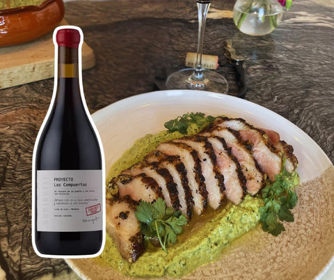 Grillad Pluma med mojo verde