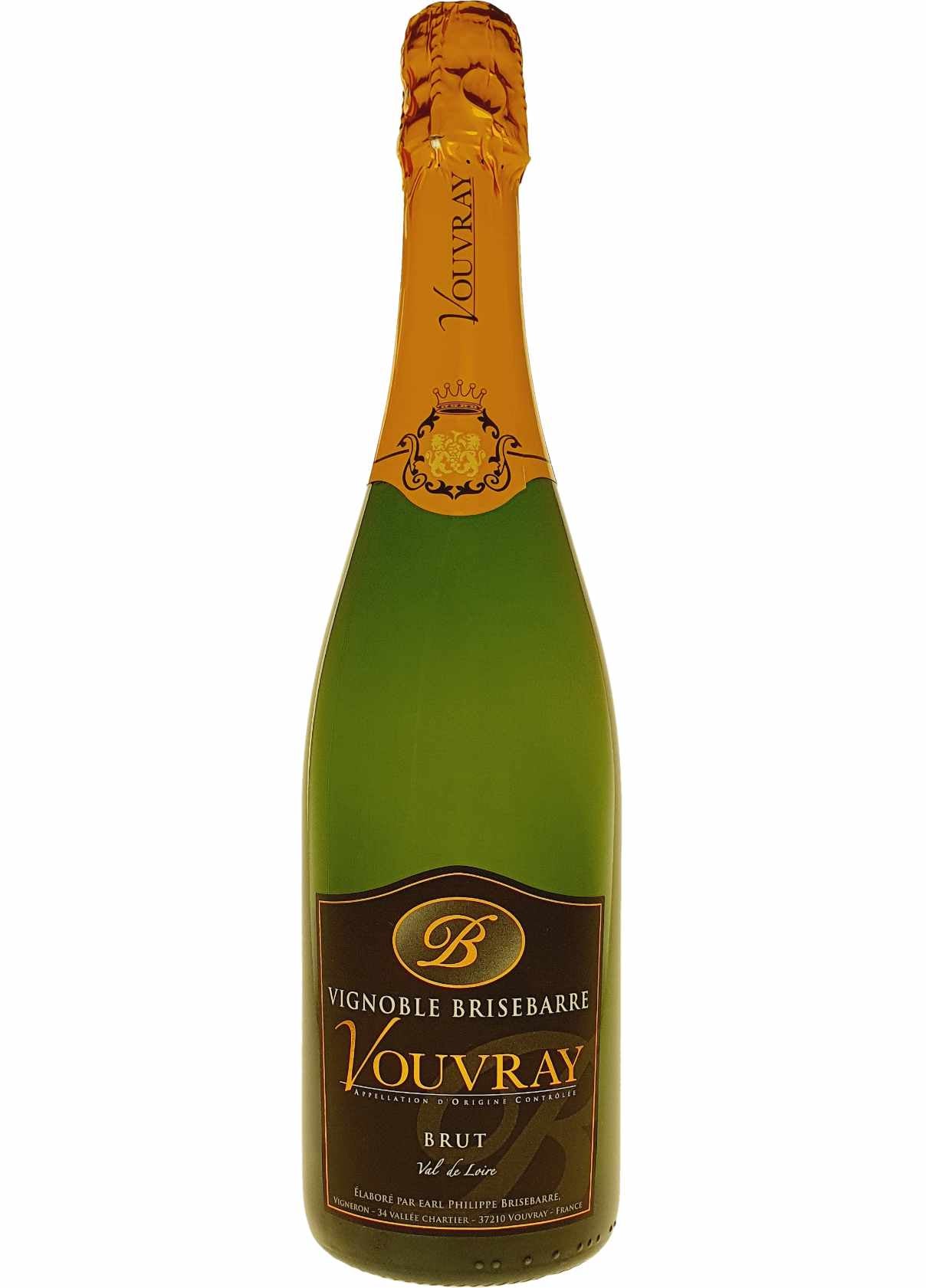 Vignobles Brisebarre - Vouvray Fines Bulles Brut